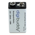 Digibuddy nabíjateľná batéria 9V – 220mAh