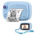 Digitálna Okamžitá Kamera pre Deti s 32GB Pamäťovou Kartou (Otvorený box vyhovuje) - Modrá