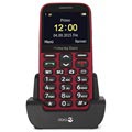 Doro Primo 366 - 0,3 MP, FM Radio, Bluetooth - červená