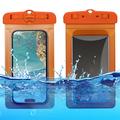 Double Lock Universal Waterproof Case - 6.5", IPX8 - Orange