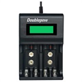 DoublePow DP -UK95 Multifunkčná rýchla nabíjačka USB - AA/AAA/9V
