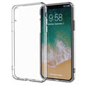 iPhone X / iPhone XS anti -sklz Crystal TPU puzdro - priehľadné