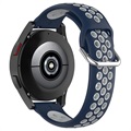 Dvojfarebná Samsung Galaxy Watch4/Watch4 Classic/Watch5/Watch6/Watch FE/Watch7 Silikone Sports Strap