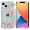 Dual-Color Series iPhone 14 Plus TPU Puzdro - Farebný Remienok