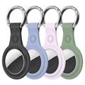 Dux Ducis Apple Airtag TPU puzdro s keychain - 4 ks.