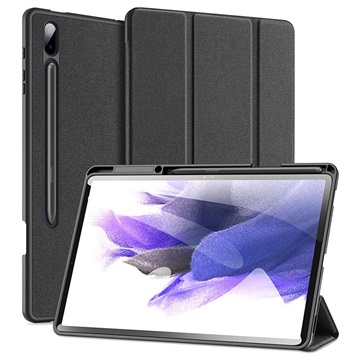 Hlavný vodca Samsung Galaxy Tab S7 + Tri -Fold Case - Black