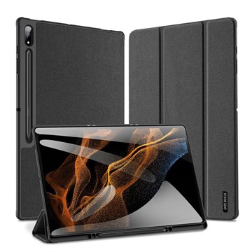 Hlavný vodca Samsung Galaxy Tab S8 Ultra Tri -Fold Case - Black