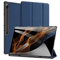 Samsung Galaxy Tab S9 Ultra Dux Ducis Domo Tri-Fold Puzdro Smart Folio - Modrá