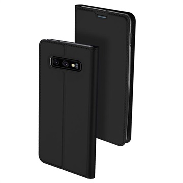 Dux Ducis Skin Pro Samsung Galaxy S10E Flip Case - Black