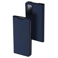 Dux Ducis Skin Pro Samsung Galaxy S20 Fe Flip Case - Blue