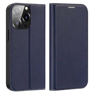 Dux Ducis Skin X2 iPhone 14 Pro Flip Case - Blue