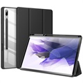 Dux Ducis Toby Samsung Galaxy Tab S7+/S7 Fe Tri -Tald Smart Folio Case - Black