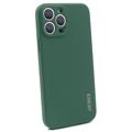 Enkay iPhone 14 Pro Liquid Silikone Case - Zelená