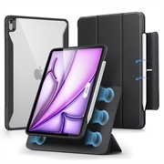 iPad Air 13 2024/2025 ESR Rebound Hybrid Tri-Fold Folio Case - Black