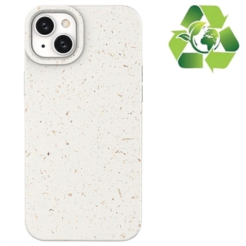 Hybridné Puzdro Eco Nature na iPhone 14 Plus - Biely