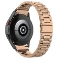 Elegant Samsung Galaxy Watch4/Watch4 Classic/Watch5/Watch6 Stainless Steel Strap (Otvorená krabica - Výborná) - Rose Gold