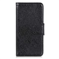 Samsung Galaxy Xcover 5 Elegantná séria Puzdrá peňaženky - Čierna