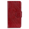 Samsung Galaxy XCover 5 Elegantná séria Puzdro pre peňaženku - červená