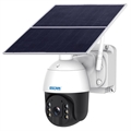 Vodotesná Bezpečnostná Kamera na Solárny Pohon Escam QF724 - 3.0MP, 30000mAh (Otvorená krabica