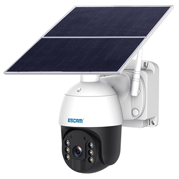Vodotesná Bezpečnostná Kamera na Solárny Pohon Escam QF724 - 3.0MP, 30000mAh (Otvorená krabica - Výborná)