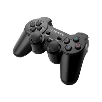 Gamepad Esperanza Trooper pre PC, Sony PlayStation 3 - čierny