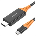 ESSAGER 4K USB -C / HDMI káblový adaptér EHDMIT -CX01 - 2M - čierna