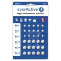 EverActive Alkaline Button Cell Batteries Set - 30 Pcs.