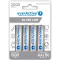 EverActive Silver Line EVHRL6-2000 Rechargeable AA Batteries 2000mAh - 4 Pcs.