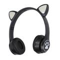 Extralink Cat-Ear Wireless Kids Headphones - Black