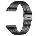 Fitbit Versa 3/Sense Stainless Steel Strap - 45mm - Black