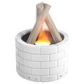 Flame-Effect Ultrasonic Humidifier / Aromatherapy Diffuser - 250ml