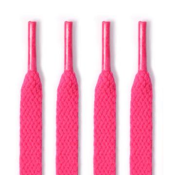 Flat Laces in Polyester - 120cm - Pink