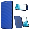 Samsung Galaxy A34 5G Preklopný Puzdro - Uhlíkové Vlákno
