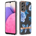 Kvetinová séria Samsung Galaxy A33 5G TPU Case - Blue Peony