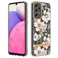 Kvetinová séria Samsung Galaxy A33 5G TPU Case - Green Gardenia