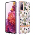 Kvetinová séria Samsung Galaxy S20 Fe TPU Case - Green Gardenia