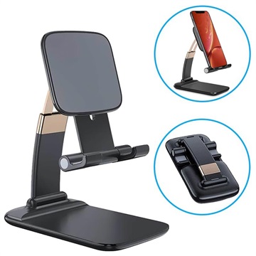 Držiak na skladaciu gravitáciu pre stolné počítače pre smartfón/tablet