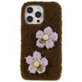 TPU puzdro Fluffy Flower Series iPhone 14 Pro