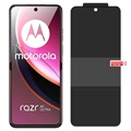 Motorola Razr 40 Ultra Celokrytá TPU Ochrana Obrazovky - Súkromie