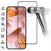 Google Pixel 10 Pro Full Cover Tempered Glass Screen Protector - Black Edge