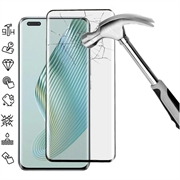 Honor Magic5 Pro Úplný chránič sklenenej sklenenej obrazovky - Čierny okraj
