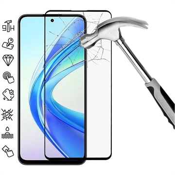 Honor X7b/90 Smart Úplný chránič sklenenej obrazovky - Čierny okraj