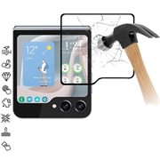 Samsung Galaxy Z Flip6 Full Cover Tempered Glass Screen Protector - Black Edge