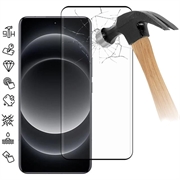 Xiaomi 14 Ultra Úplný chránič sklenenej sklenenej obrazovky - Čierny okraj