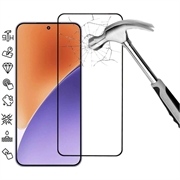 Xiaomi 15 Úplný chránič sklenenej obrazovky - Čierny okraj