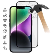 Úplné Pokrytie iPhone 15 Ochranné Tvrdené Sklo na Obrazovku - 20D