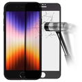 iPhone 7/8/SE (2020)/SE (2022) Ochranné Tvrdené Sklo Full Cover s Flexibilným Rámom - Čierne