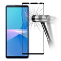 Úplný kryt Sony Xperia 10 III, xperia 10 iii Lite Temperted Glass Screen Protector - Čierna