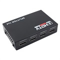 Full HD HDMI Splitter 1x4 - Audio & Video - Čierna