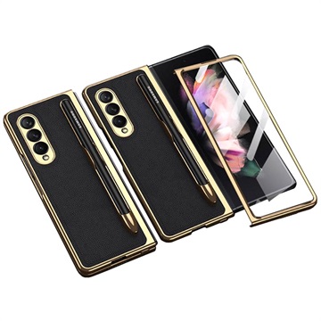 GKK ELEKLOPLANT SAMSUNG GALAXY Z FOLD3 5G HYBRID CASE - ČIERNA